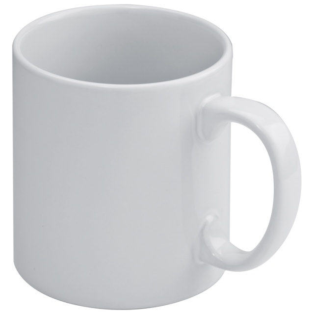 Logotrade advertising products photo of: Ceramic mug Monza, white