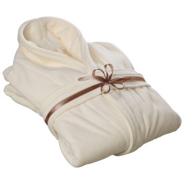 Logo trade promotional giveaways picture of: Bathrobe, beige