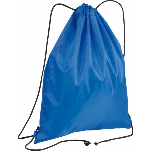 Logo trade promotional merchandise photo of: Sports bag 'Leopoldsburg'  color blue