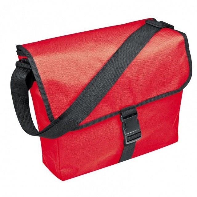 Logo trade promotional products picture of: College bag 'San Sebastián', red