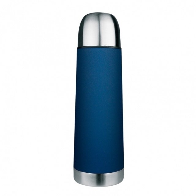 Logo trade advertising product photo of: Isolating flask ALBUQUERQUE  color blue
