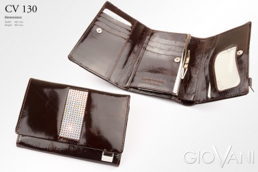 Logotrade promotional merchandise image of: Ladies wallet with Swarovski crystals CV 130