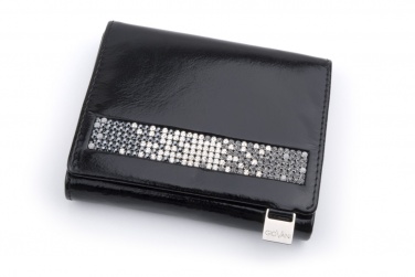 Logo trade corporate gift photo of: Ladies wallet with Swarovski crystals DV 120