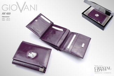 Logotrade business gifts photo of: Ladies wallet with Swarovski crystal AV 110