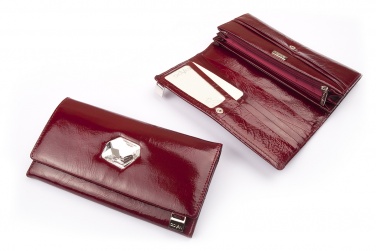 Logotrade corporate gift image of: Ladies wallet with big Swarovski crystal AV 150