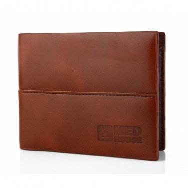 Logotrade promotional gifts photo of: Mens wallet Glendale, brown