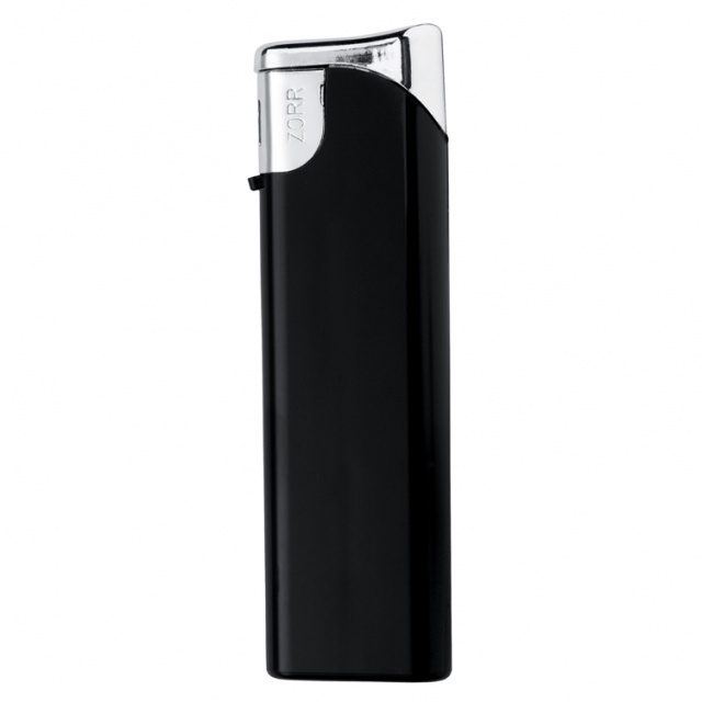 Logotrade promotional merchandise picture of: Electronic lighter 'Knoxville'  color black