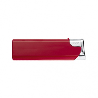Logo trade promotional merchandise photo of: Electronic lighter 'Knoxville'  color red