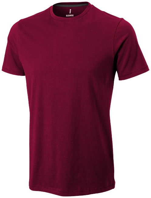 Logo trade promotional merchandise picture of: T-shirt Nanaimo burgundy