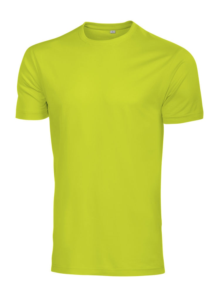 Logo trade promotional products image of: T-shirt Rock T lime