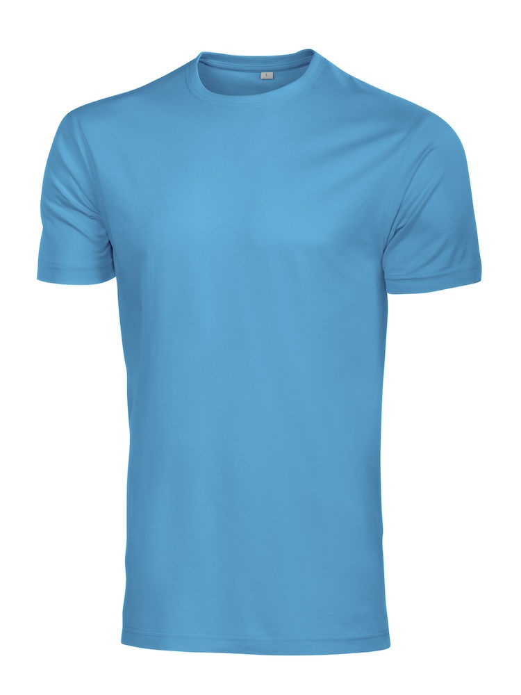 Logo trade promotional products image of: T-shirt Rock T Turquoise