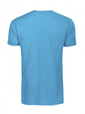 Logo trade promotional giveaways image of: T-shirt Rock T Turquoise
