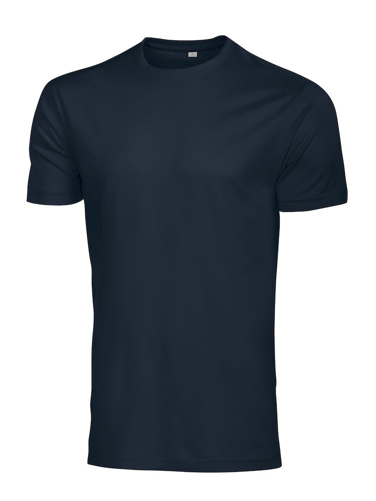 Logo trade corporate gifts picture of: T-shirt Rock T Navy