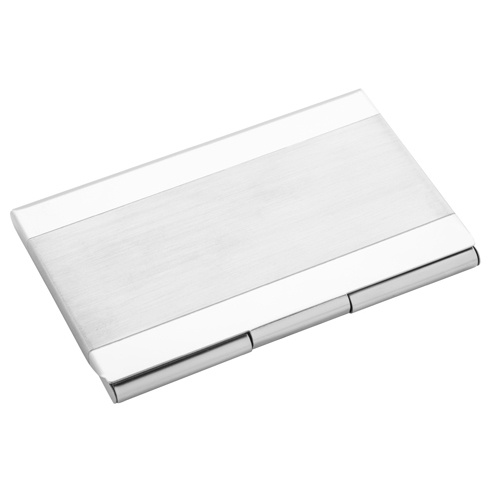 Logotrade promotional products photo of: Business card holder, silver
