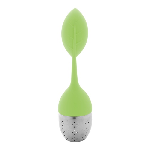 Logo trade corporate gifts picture of: Tea infuser Tea Leaf, green
