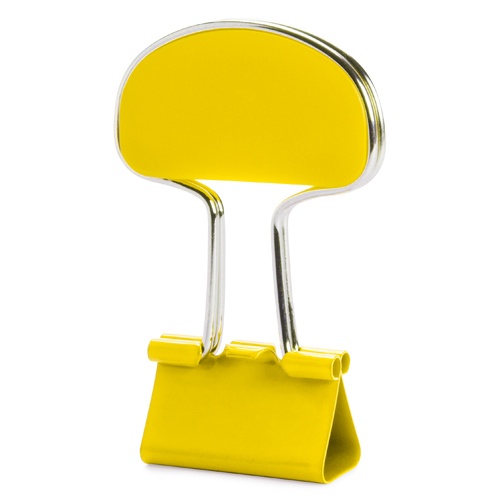 Logotrade advertising products photo of: Note clip, yellow