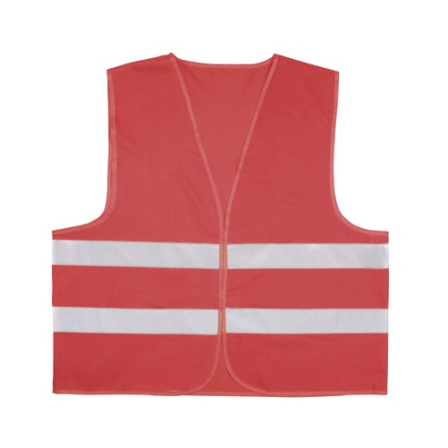 Logotrade advertising product image of: Visibility vest, red