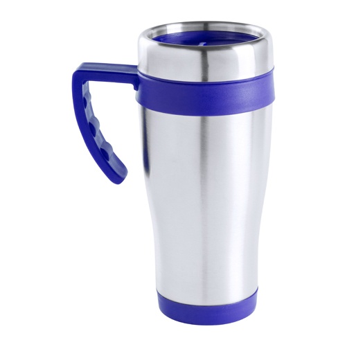 Logo trade promotional products image of: thermo mug AP781216-06 blue