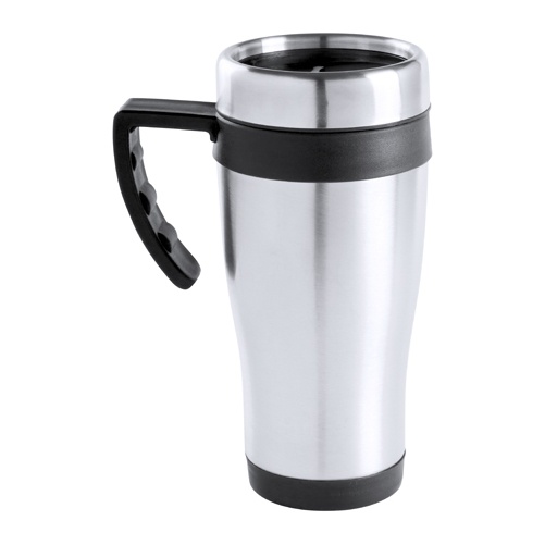 Logotrade promotional product picture of: thermo mug AP781216-10 black
