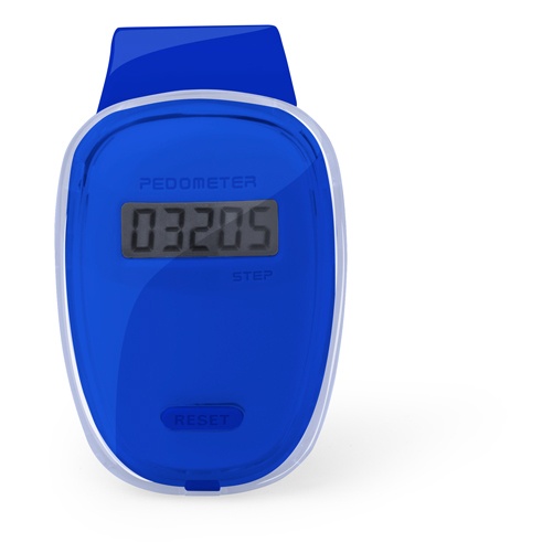 Logo trade advertising products image of: pedometer AP741989-06 blue