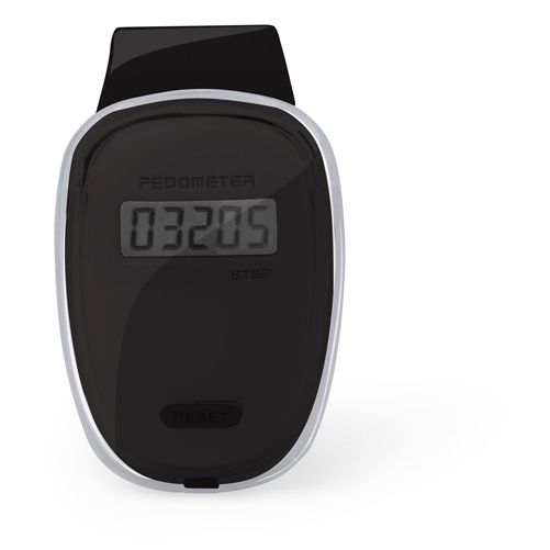 Logotrade promotional gift picture of: pedometer AP741989-10 black