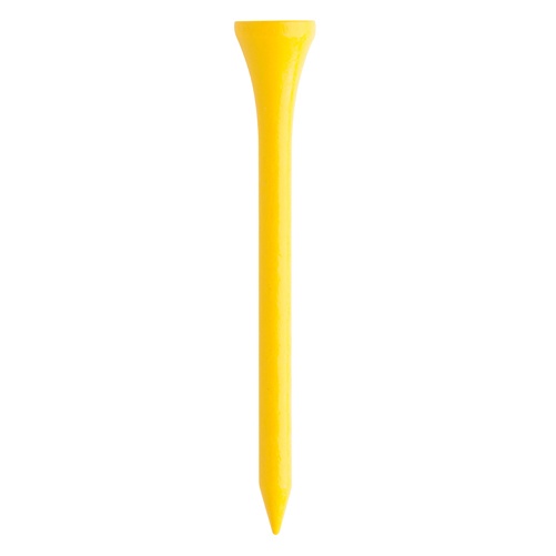 Logo trade promotional merchandise picture of: golf tee AP741338-02 yellow
