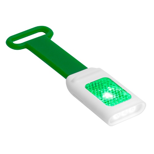 Logo trade promotional merchandise image of: flashlight AP741600-07 green