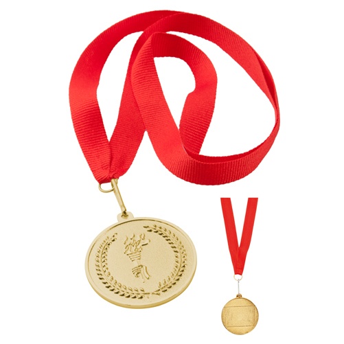 Logotrade business gift image of: medal AP791542-98 gold