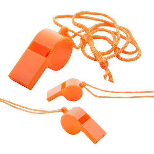 Logotrade promotional giveaway image of: whistle AP810376-03 orange