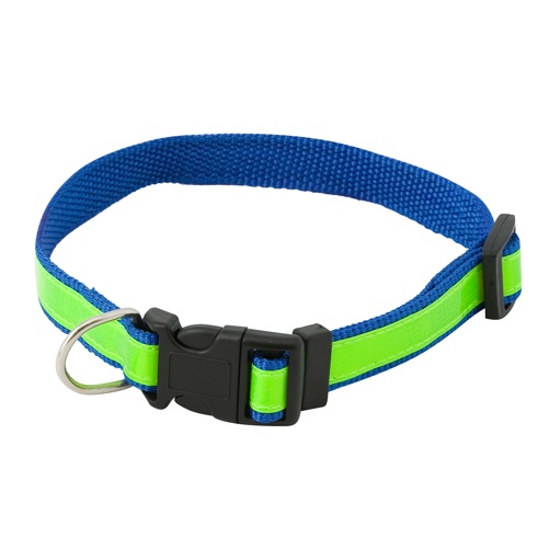 Logotrade promotional products photo of: visibility dog's collar AP731482-06 blue