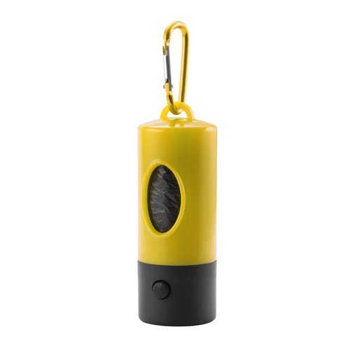Logotrade corporate gift image of: dog waste bag dispenser, yellow