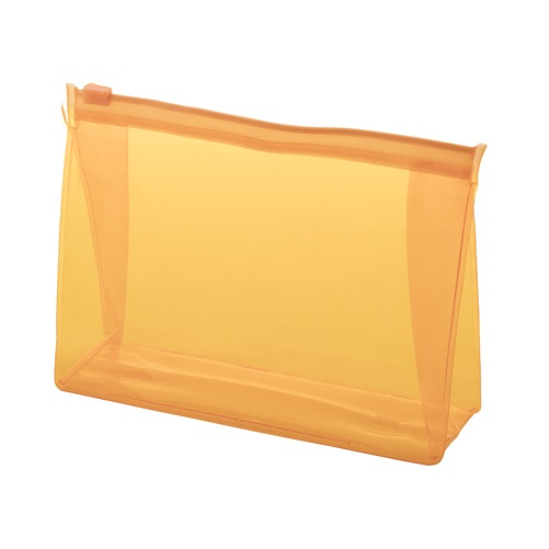 Logo trade corporate gifts picture of: cosmetic bag AP781081-03 orange