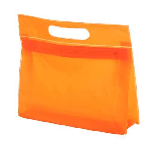 Logotrade promotional item image of: cosmetic bag AP791100-03 orange