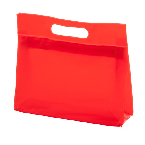 Logo trade corporate gift photo of: cosmetic bag AP791100-05 red