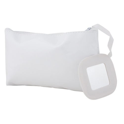 Logotrade advertising product image of: cosmetic bag AP791100-06 white