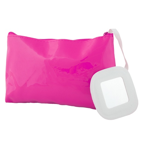 Logotrade promotional gift picture of: cosmetic bag AP791458-25 pink