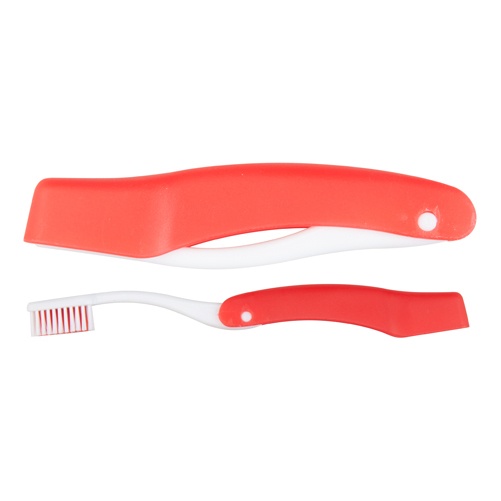 Logo trade promotional giveaways picture of: toothbrush AP810373-05 red