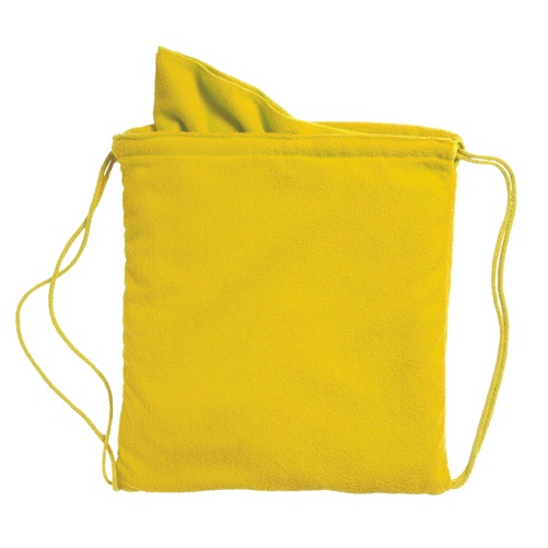 Logotrade corporate gift image of: towel bag AP741546-02 yellow