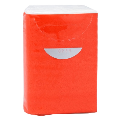 Logo trade promotional item photo of: tissues AP731647-05 red