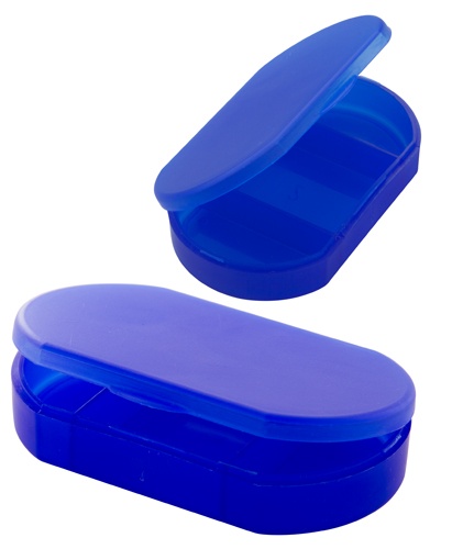 Logotrade promotional merchandise image of: pillbox AP731911-06 dark blue