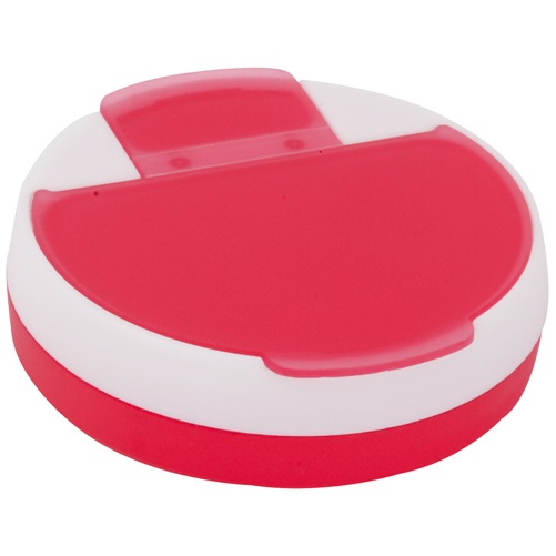 Logo trade advertising products picture of: pillbox AP731910-05 red