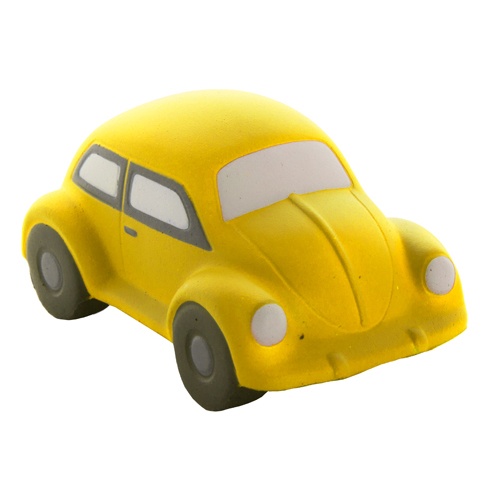 Logo trade promotional gifts image of: antistress ball yellow car