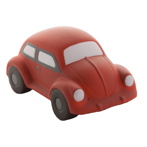 Logo trade promotional giveaways picture of: antistress ball red car