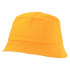 fishing cap , yellow