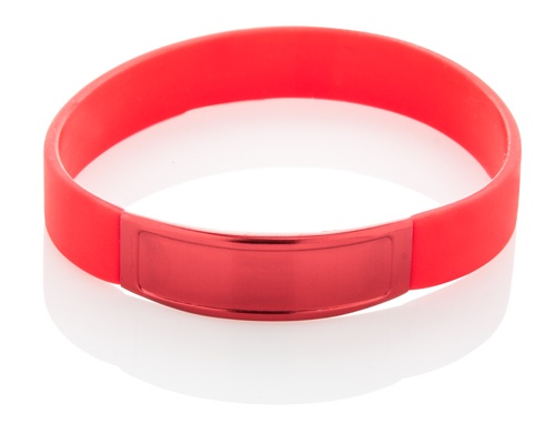 Logotrade promotional item image of: Wristband AP809393-05, red