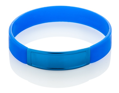 Logo trade promotional products picture of: Wristband AP809393-06, sinine