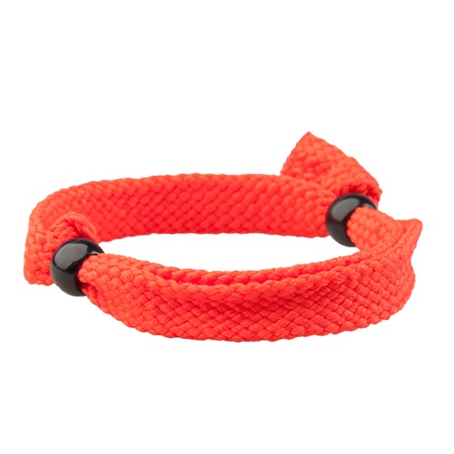Logotrade promotional products photo of: Textile bracelet, red