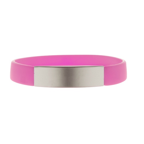 Logo trade promotional items image of: Wristband AP809399-25, pink