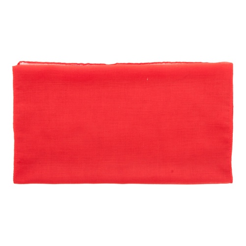 Logo trade business gift photo of: polyester women scarf, red