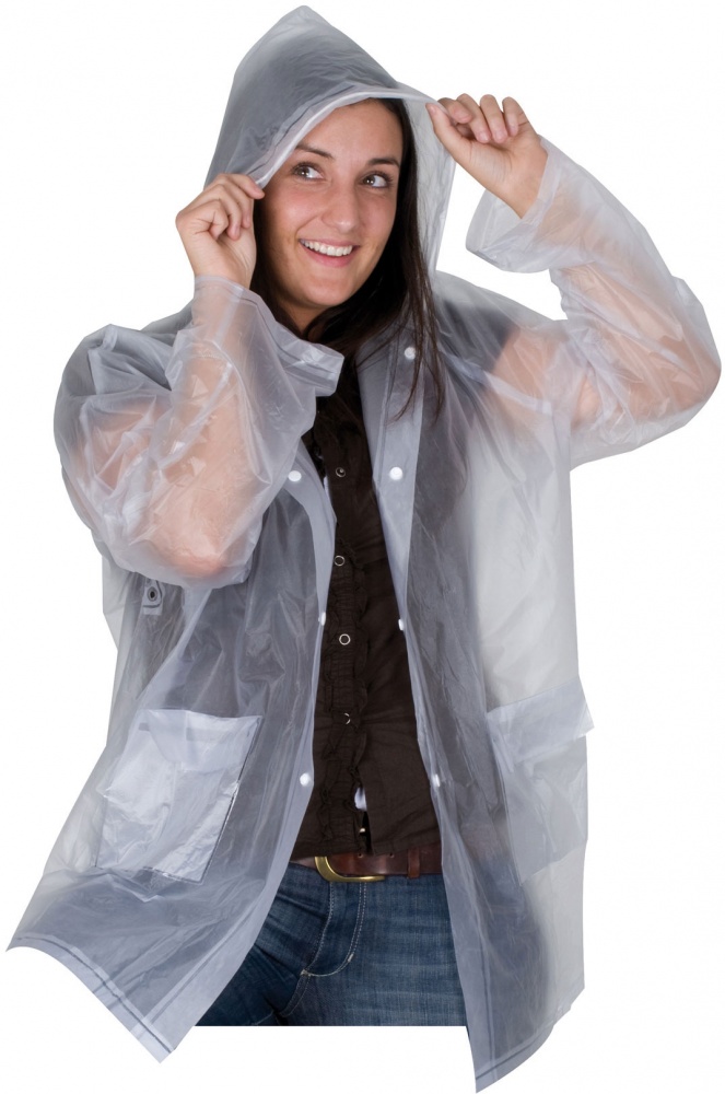 Logotrade promotional merchandise picture of: Raincoat, transparent